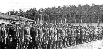 criminali nazisti raccolti nel campo di Esterwegen