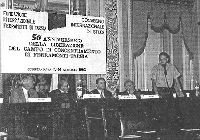 La presidenza del convegno
