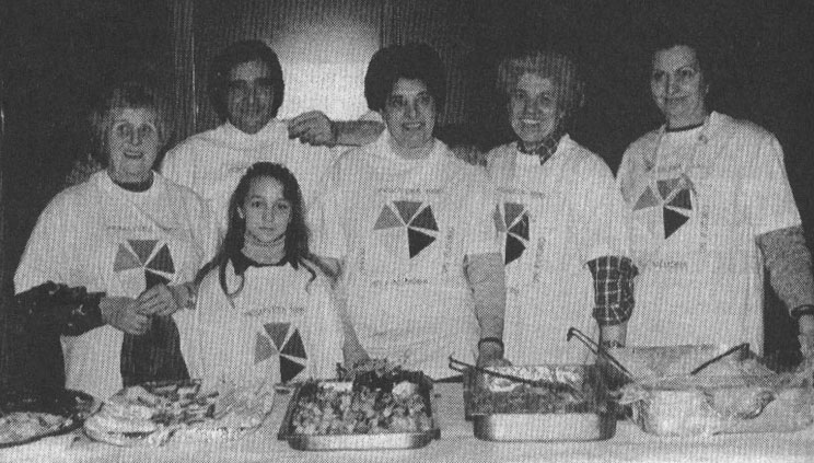 Il buffet di benvenuto