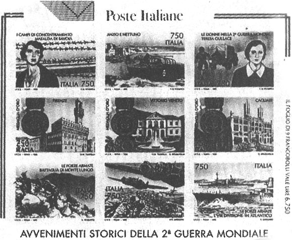 I francobolli del governo Berlusconi