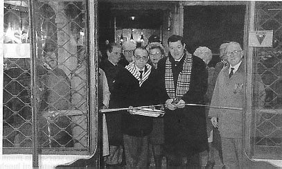 La cerimonia dell'inaugurazione