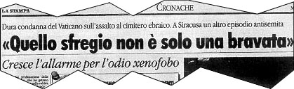 Articolo di giornale